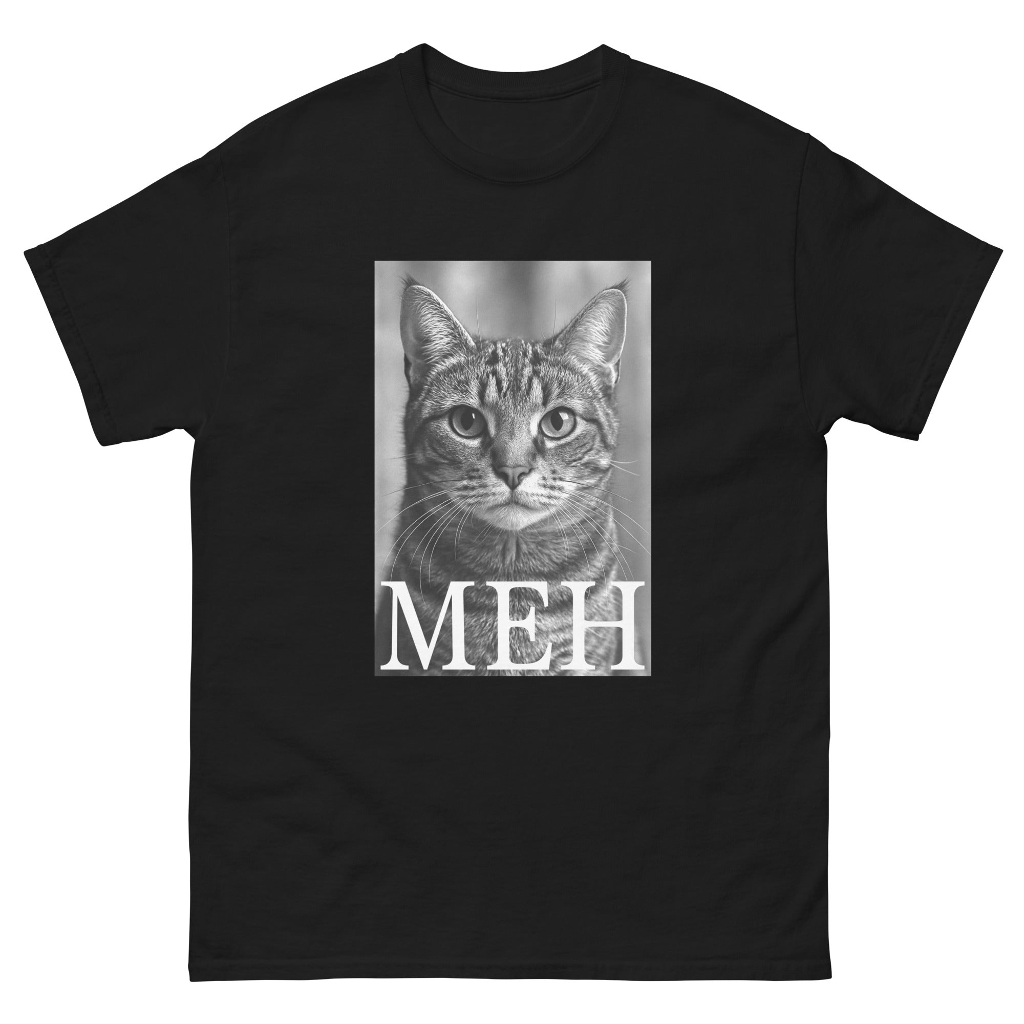 Meh-Cat. Unisex classic tee